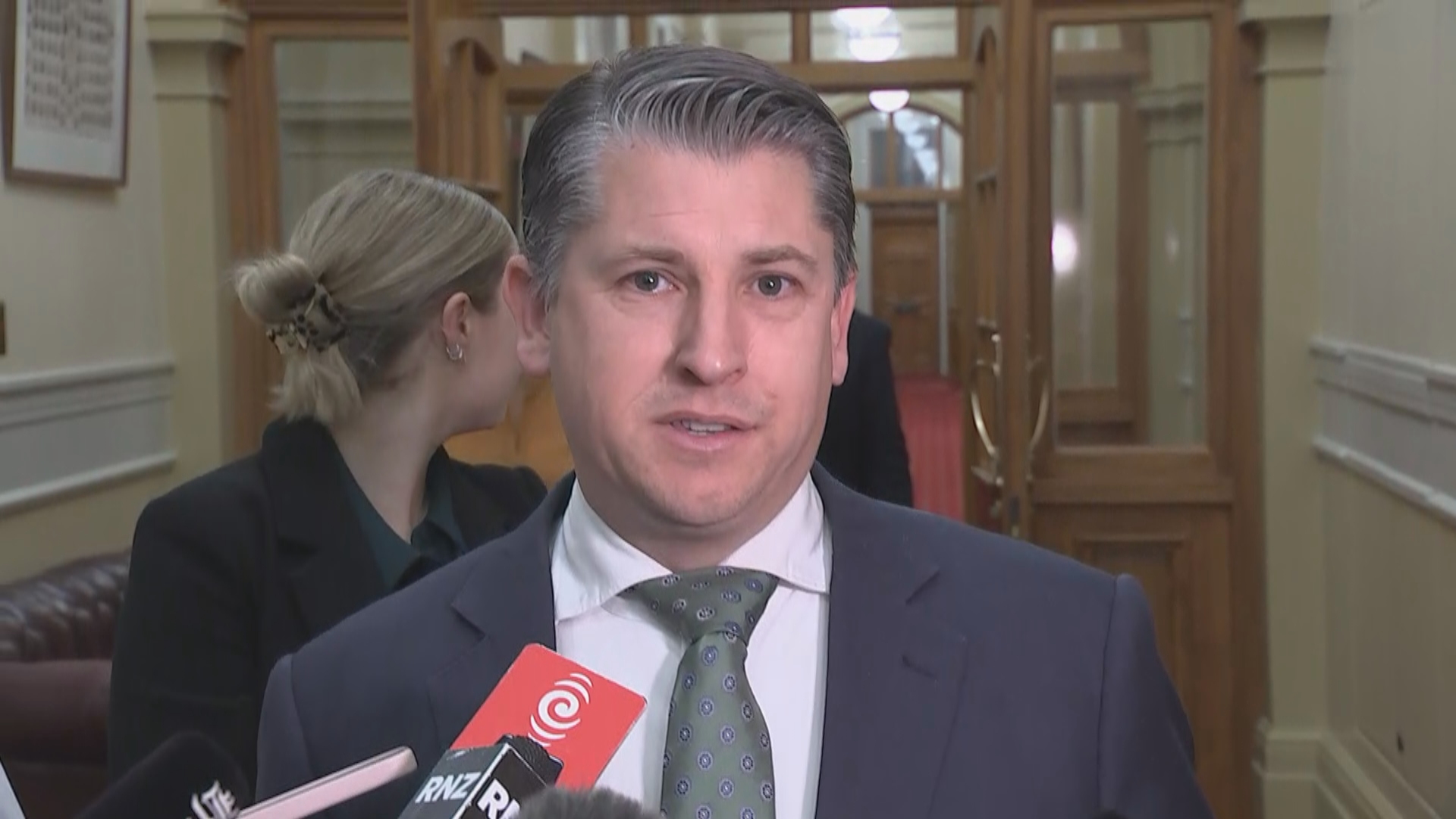 Transport Minister Michael Wood.