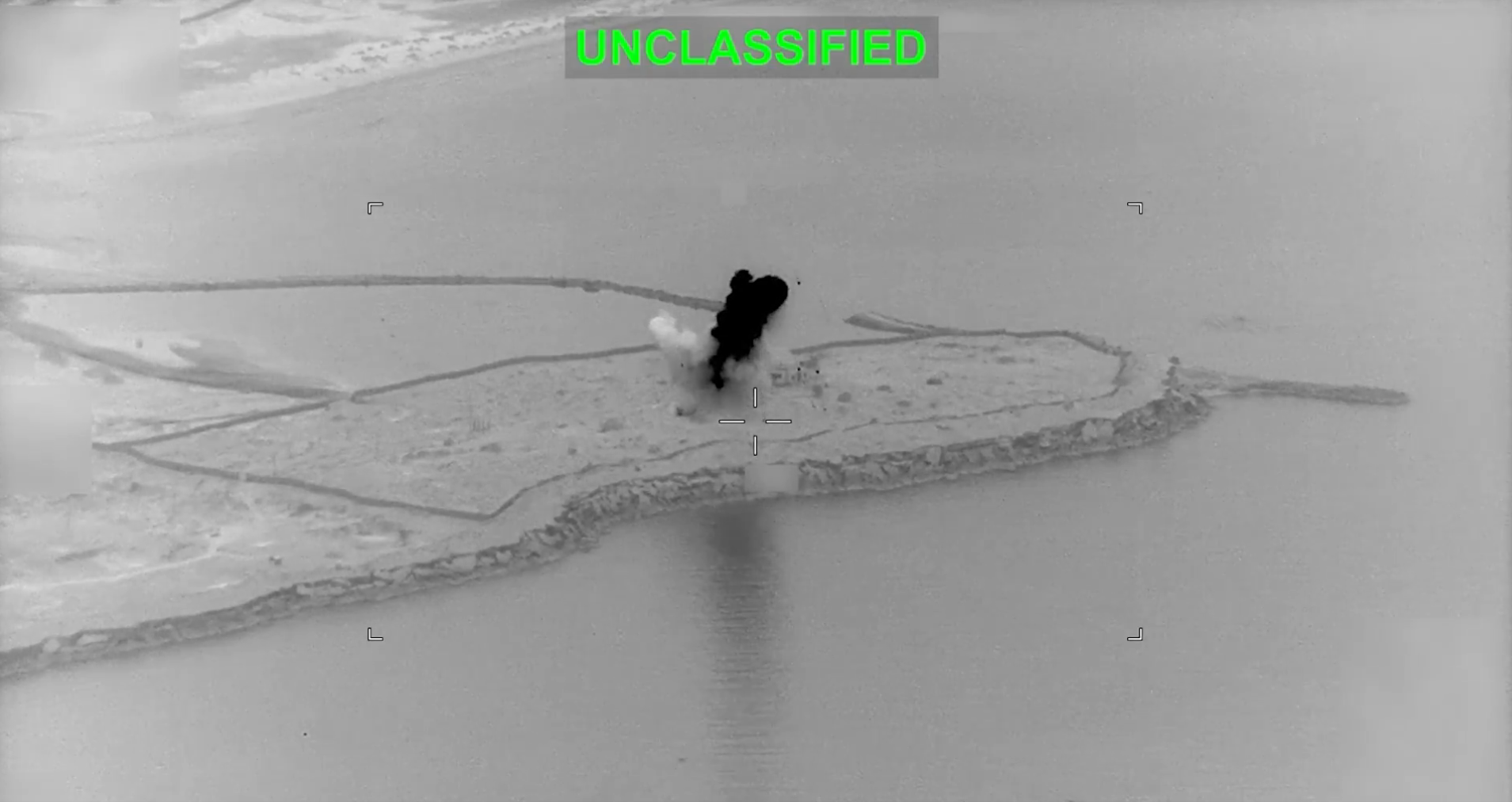 US forces strike Iranian coastal surveillance radar sites.