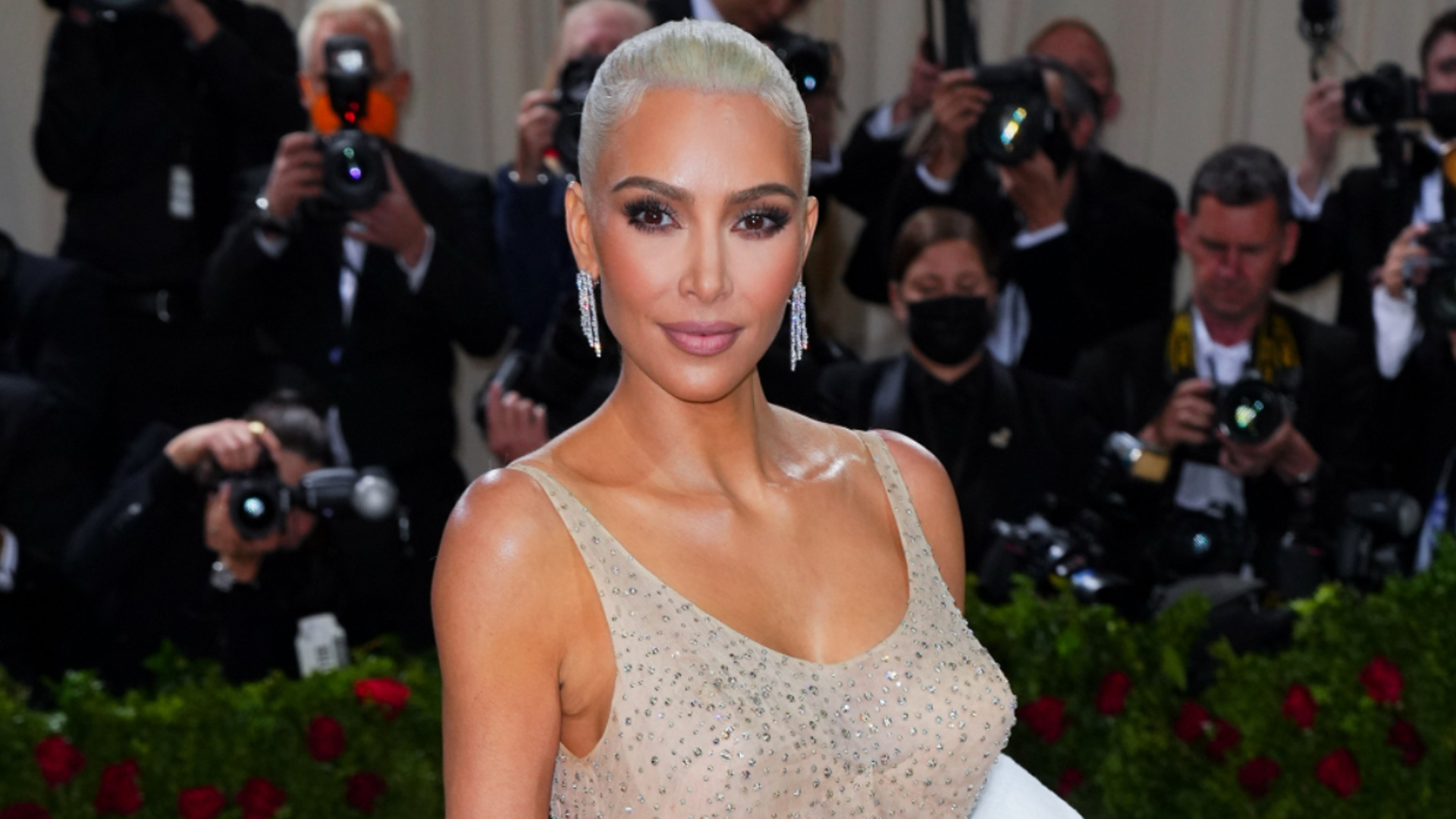 Kim Kardashian Says She Didn't Damage Marilyn Monroe's Dress