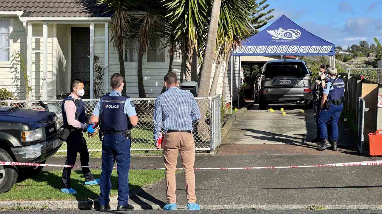 Neighbour 'shocked' by shooting on quiet Auckland street
