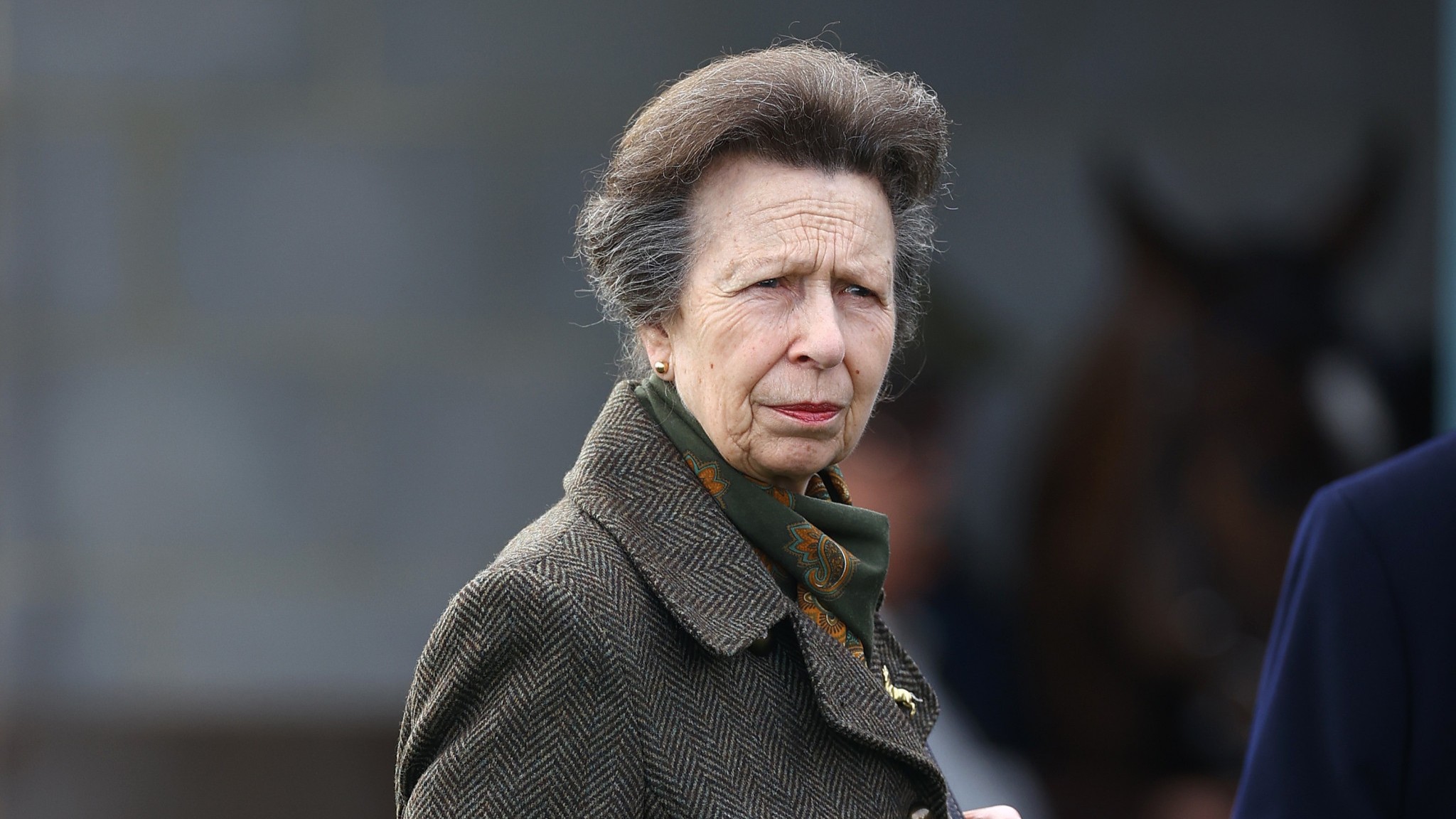 The 74-year-old royal suffered 