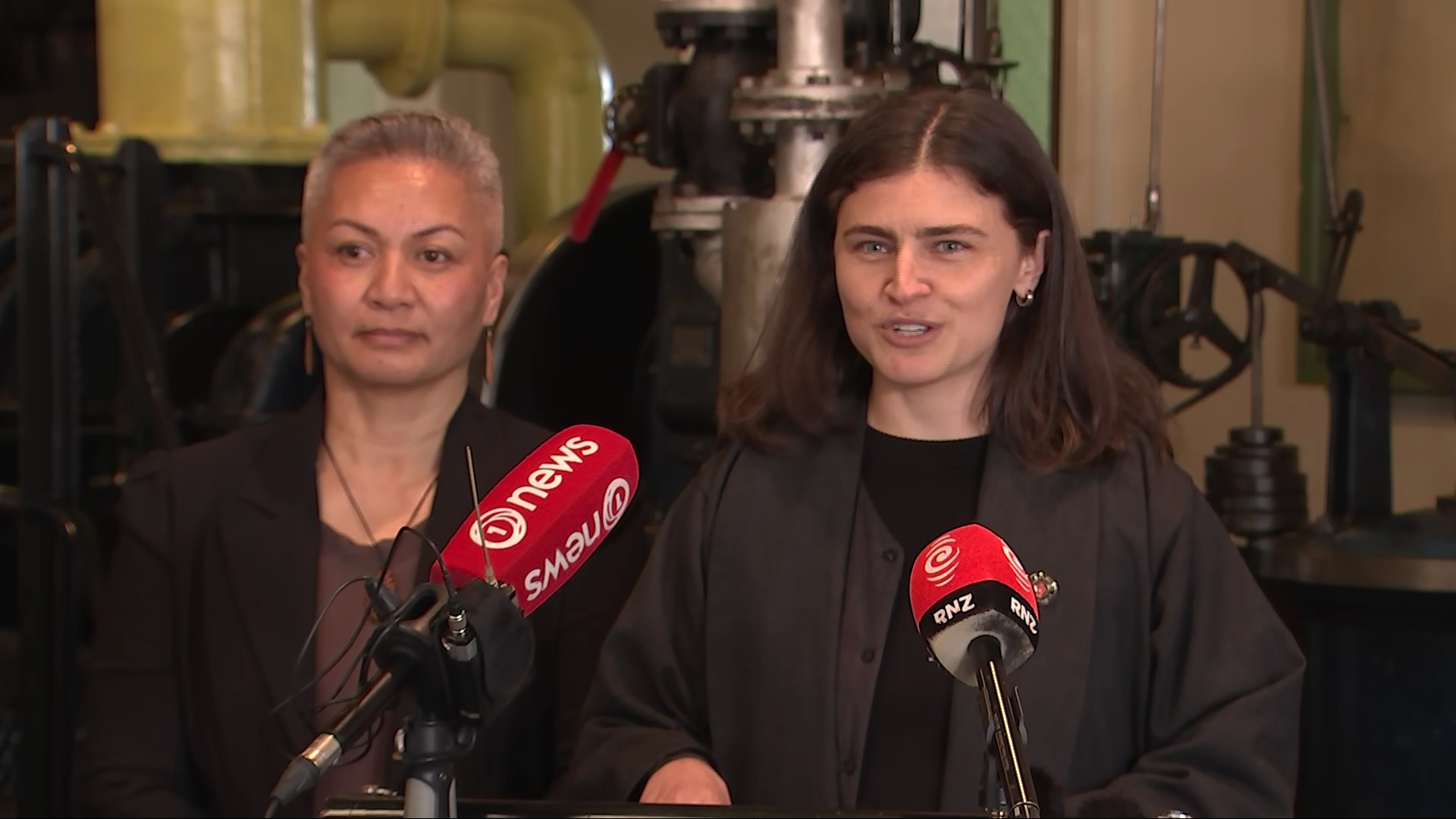 The party launched the plan at the Dunedin Gasworks Museum, where Swarbrick said gas 