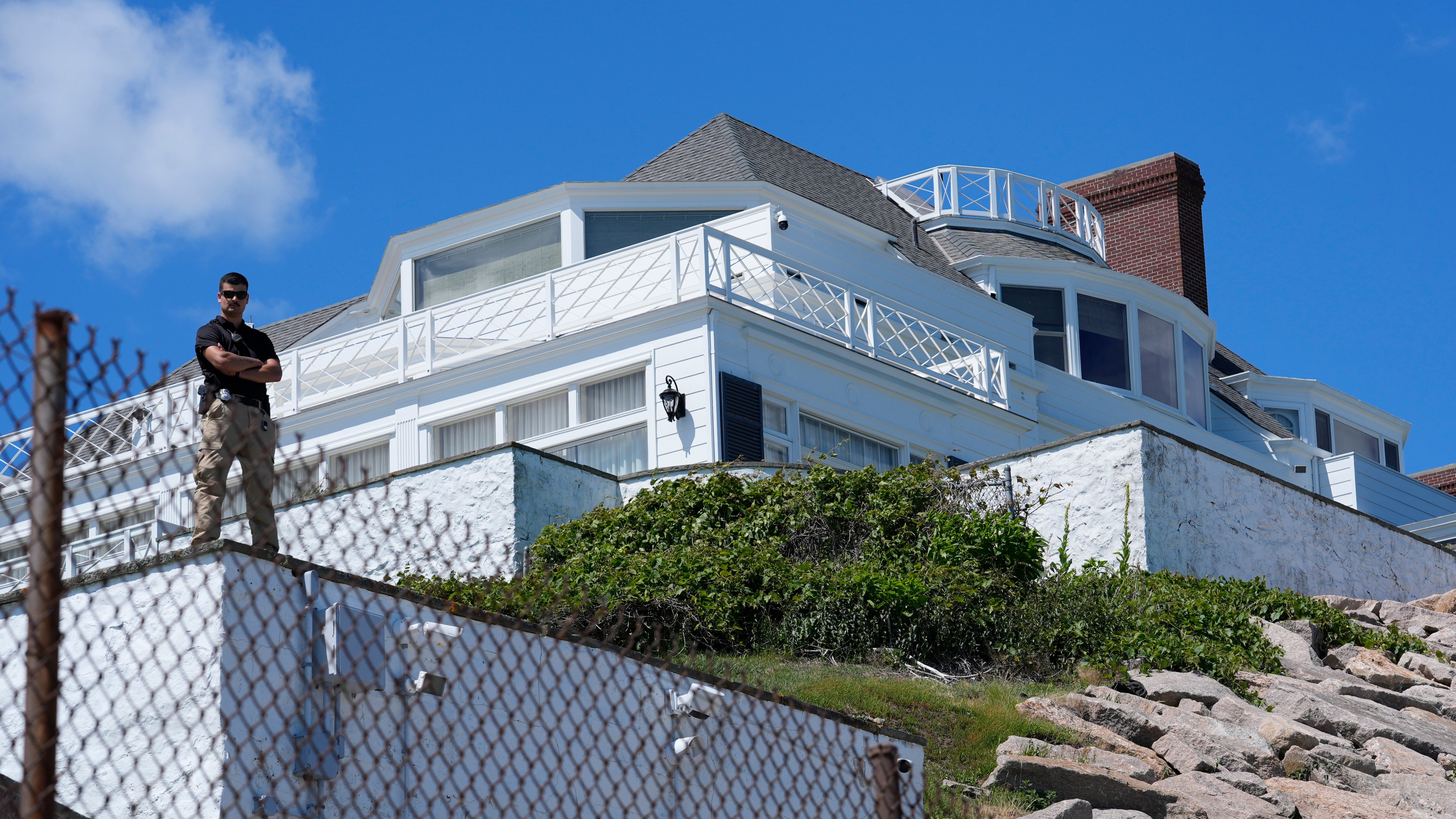 Swift's Watch Hill home sits across from a popular wedding venue.