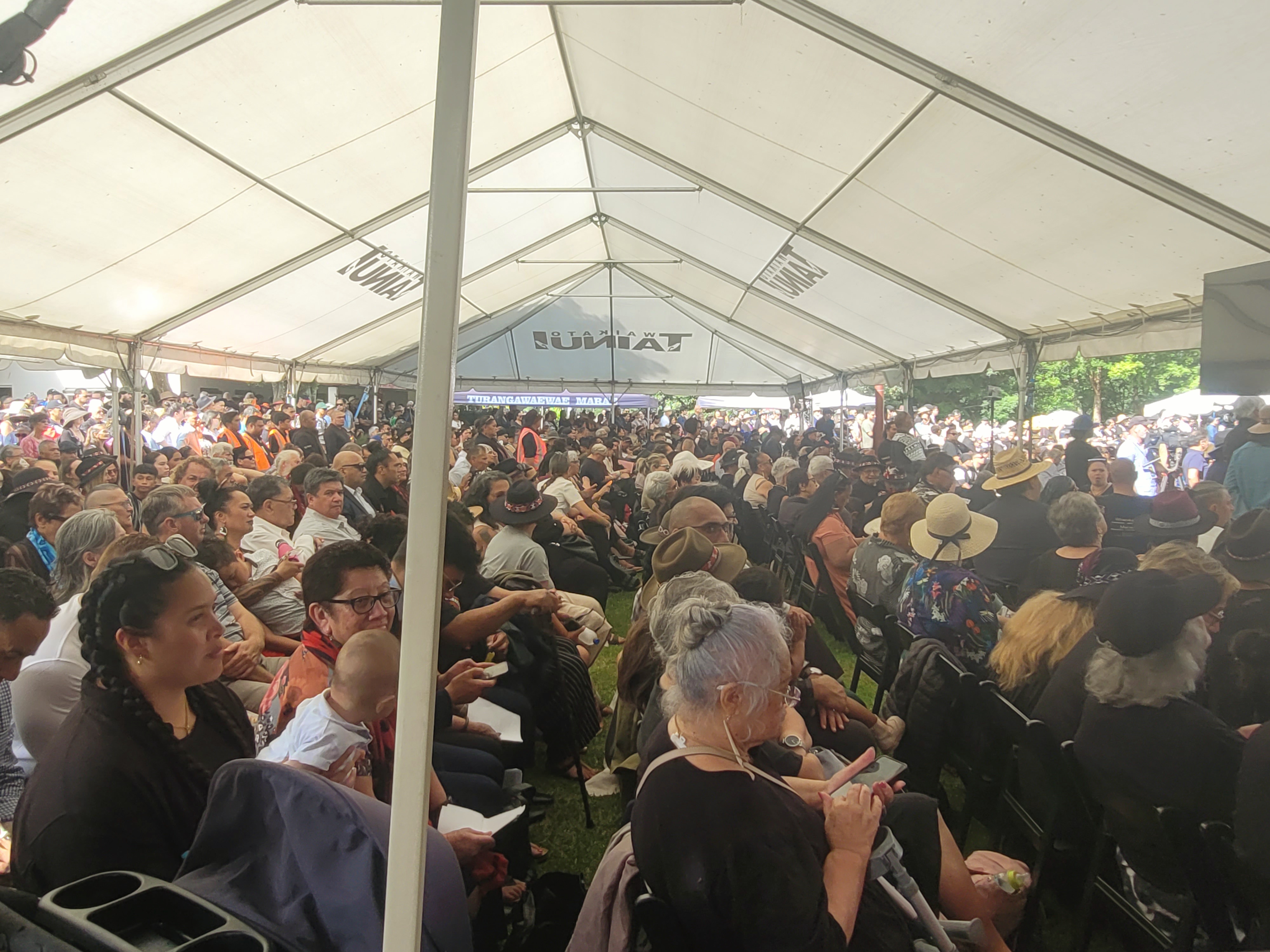 Not a seat was empty, every marquee was full. (All photos by John Campbell)