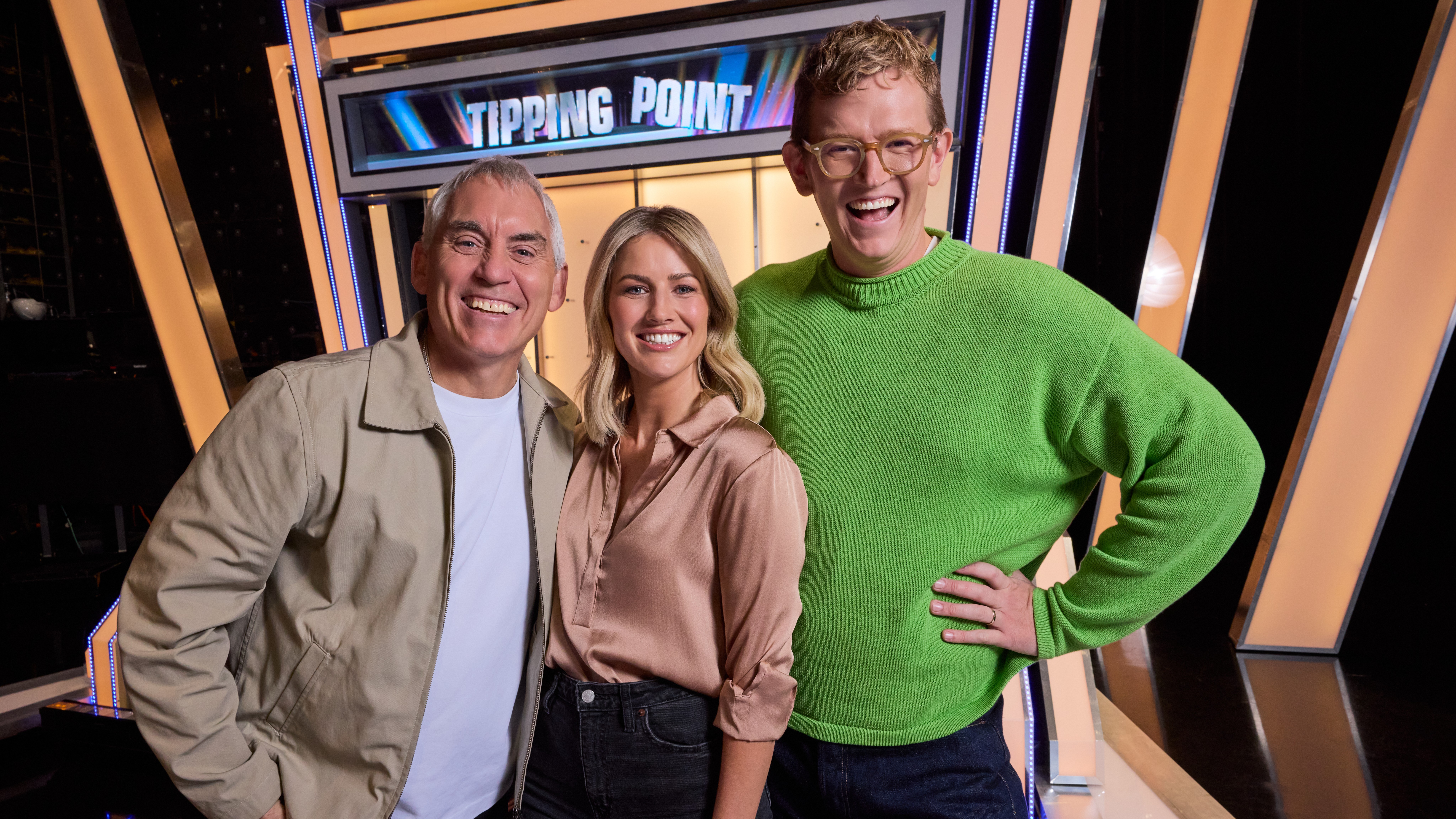 Monday's episode, the first to air, features an all-Cantabrian line-up — Jason Gunn, Chris Parker and TVNZ's Ali Pugh.