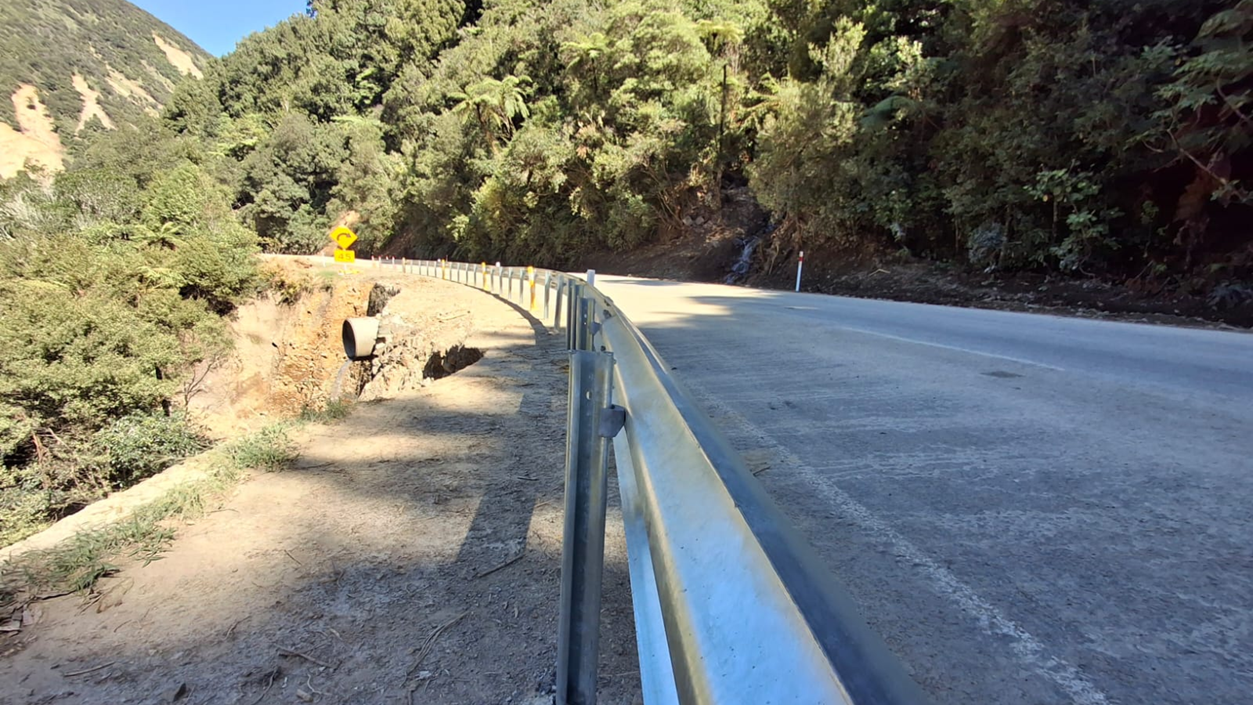 Piloted convoys will travel three times daily in each direction across State Highway 2 through the Waioweka Gorge from tomorrow.