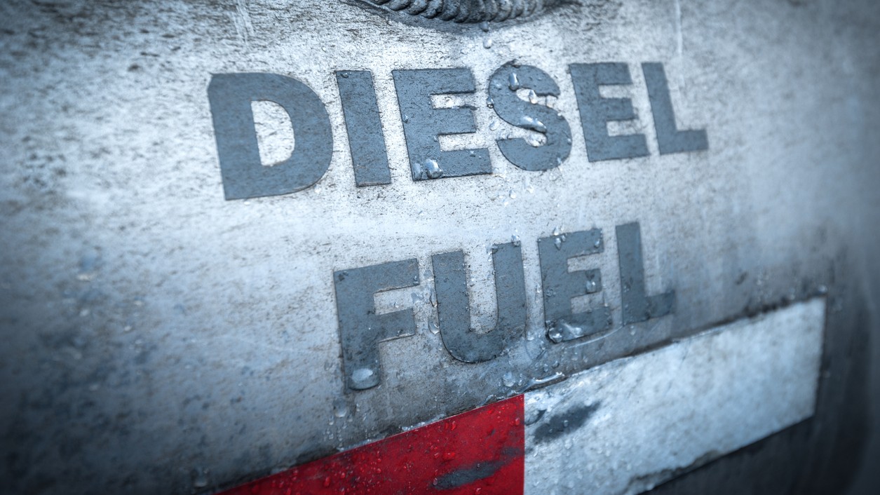Diesel fuel tank