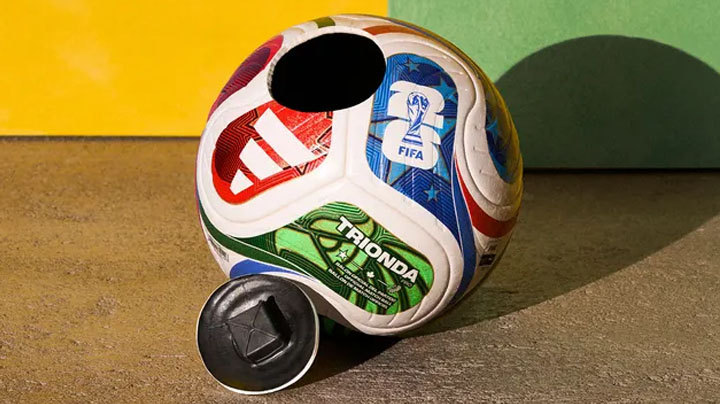 The official match ball for the 2026 FIFA World Cup. (Source: Adidas)