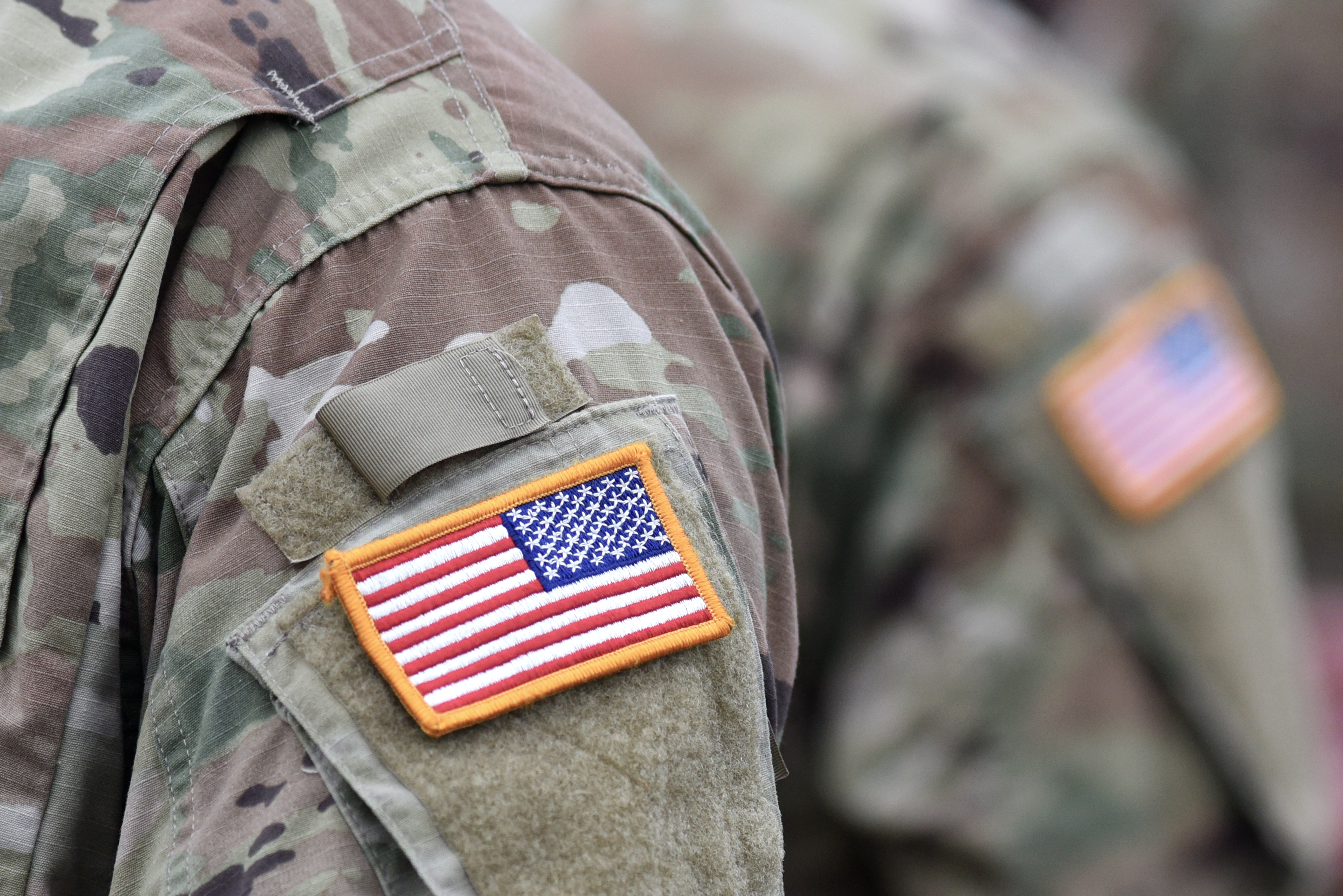 US soldier.