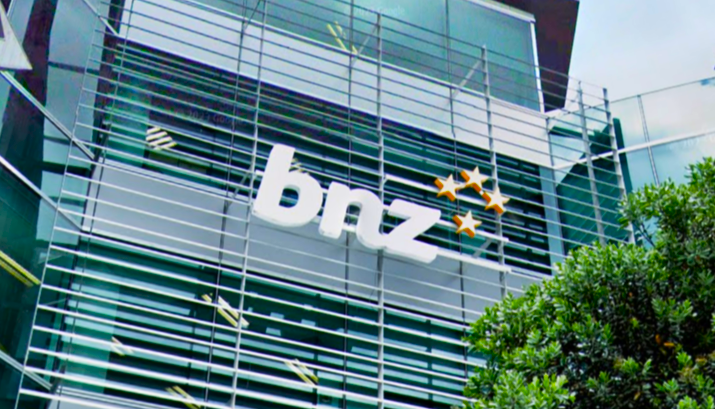 Bank of New Zealand in Auckland CBD.