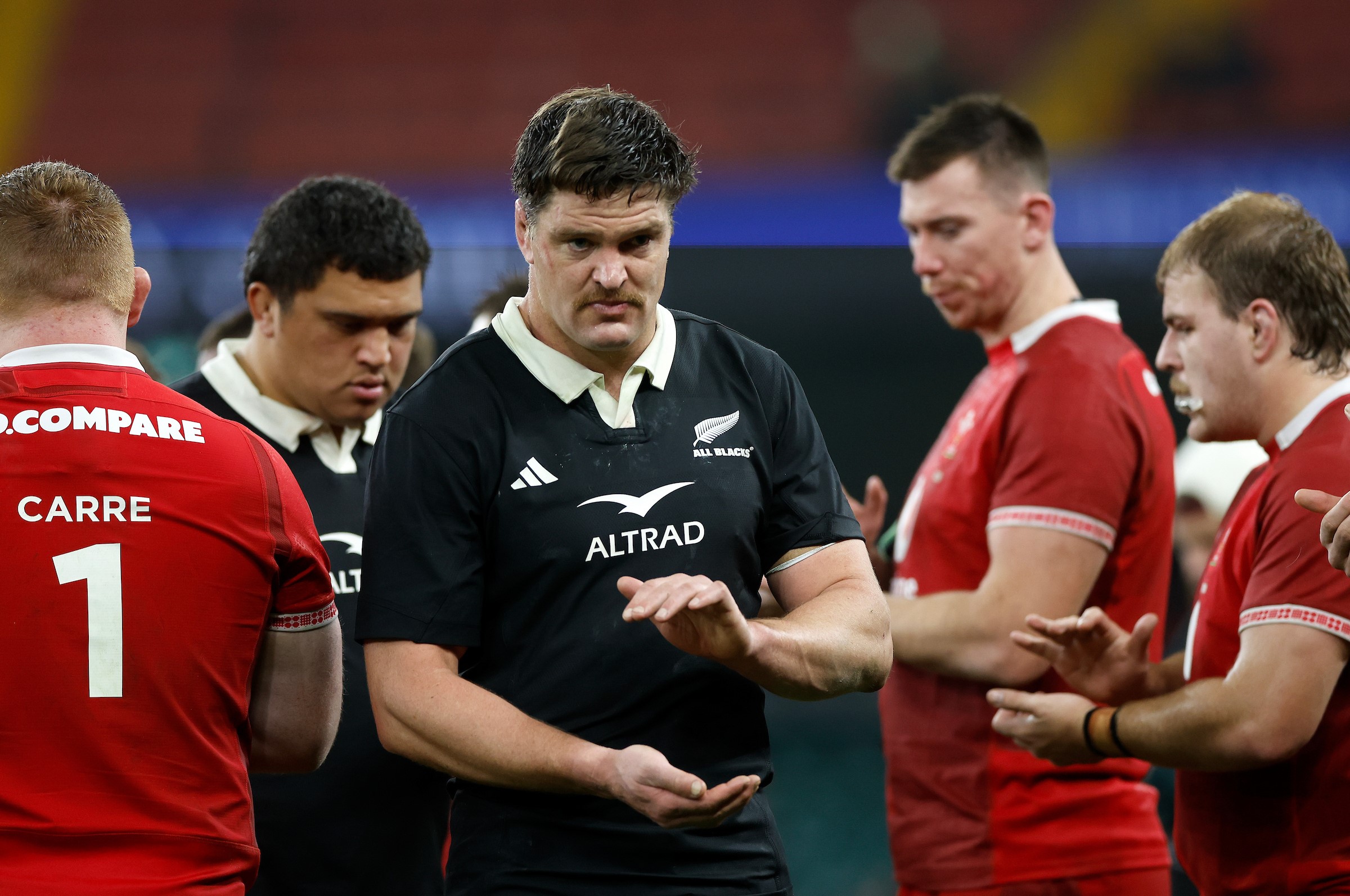 Scott Barrett's return to rugby at the Crusaders has been delayed by a back injury.