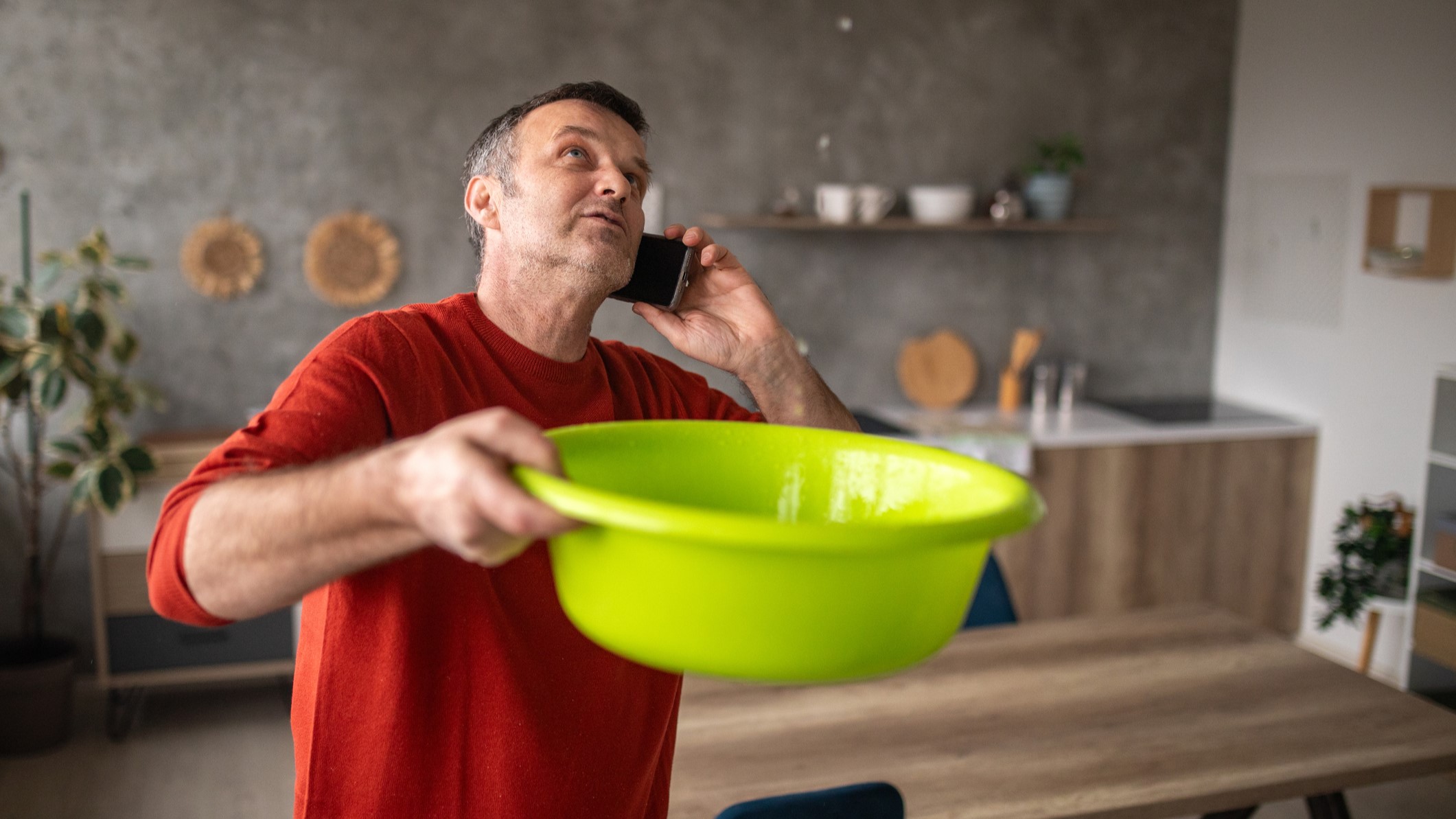 Got a leaky roof? You need money now, aka 'now money'. 