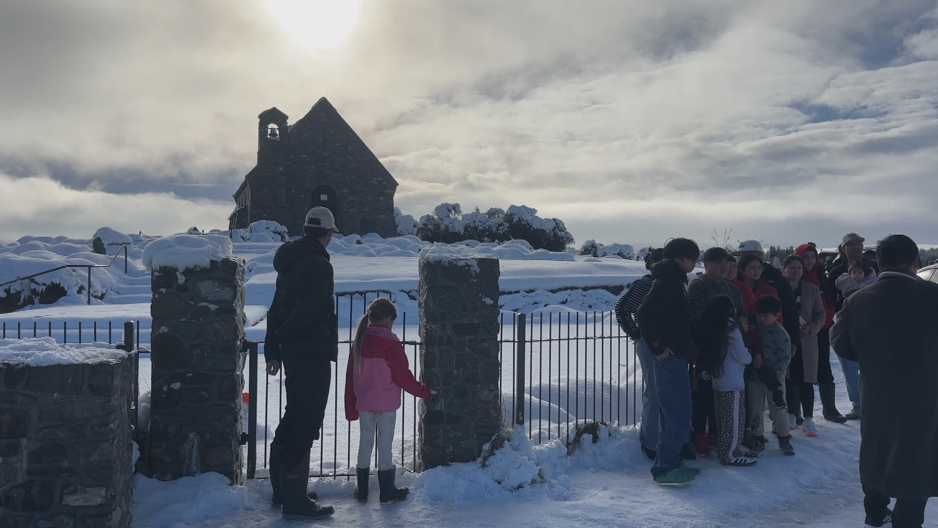 Lake Tekapo was the coldest spot last night, recording just -12.5C.