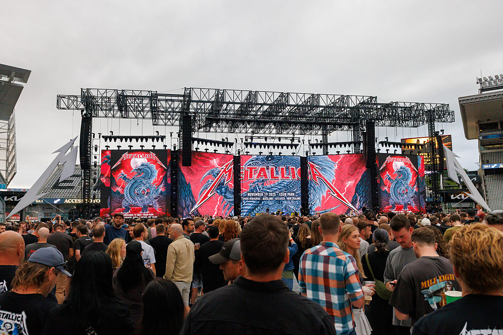 Metallica at Eden Park.