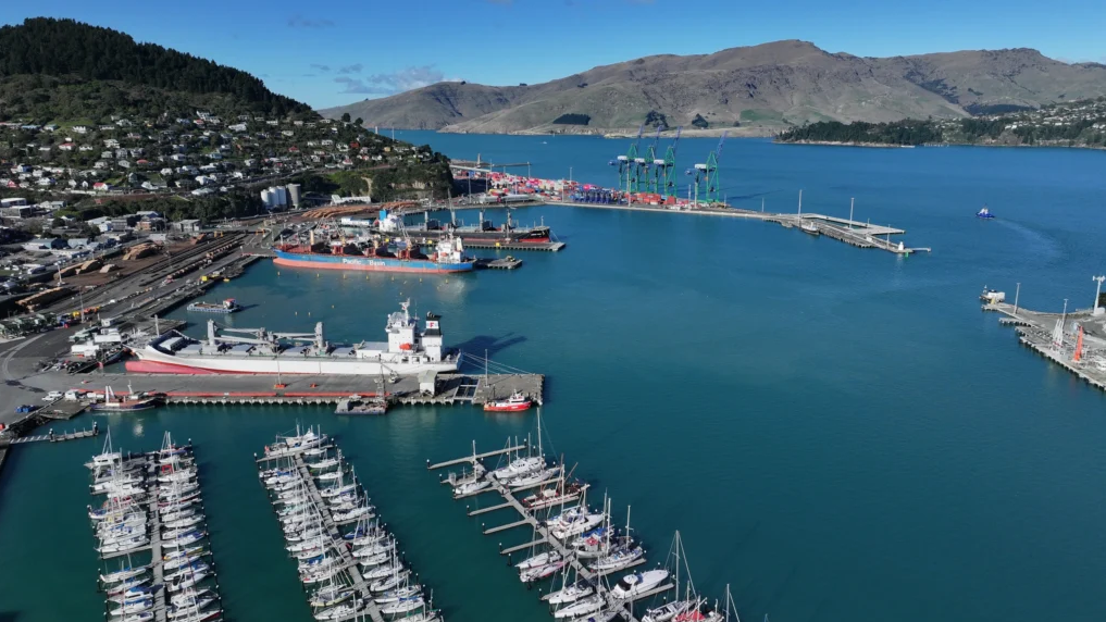 Lyttelton Port.