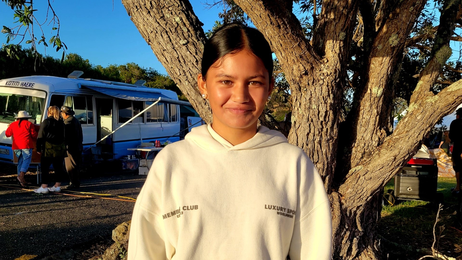 Hine i Kakerangi is a Year 9 student at Te Kura Kaupapa Māori O Te Hiringa, in Tokoroa.