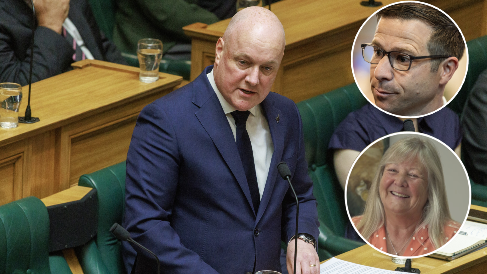 Chris Penk has picked up the portfolios for Defence, the GCSB, NZSIS and Space, while Penny Simmonds takes the Tertiary Education and Science, Innovation and Technology portfolios.