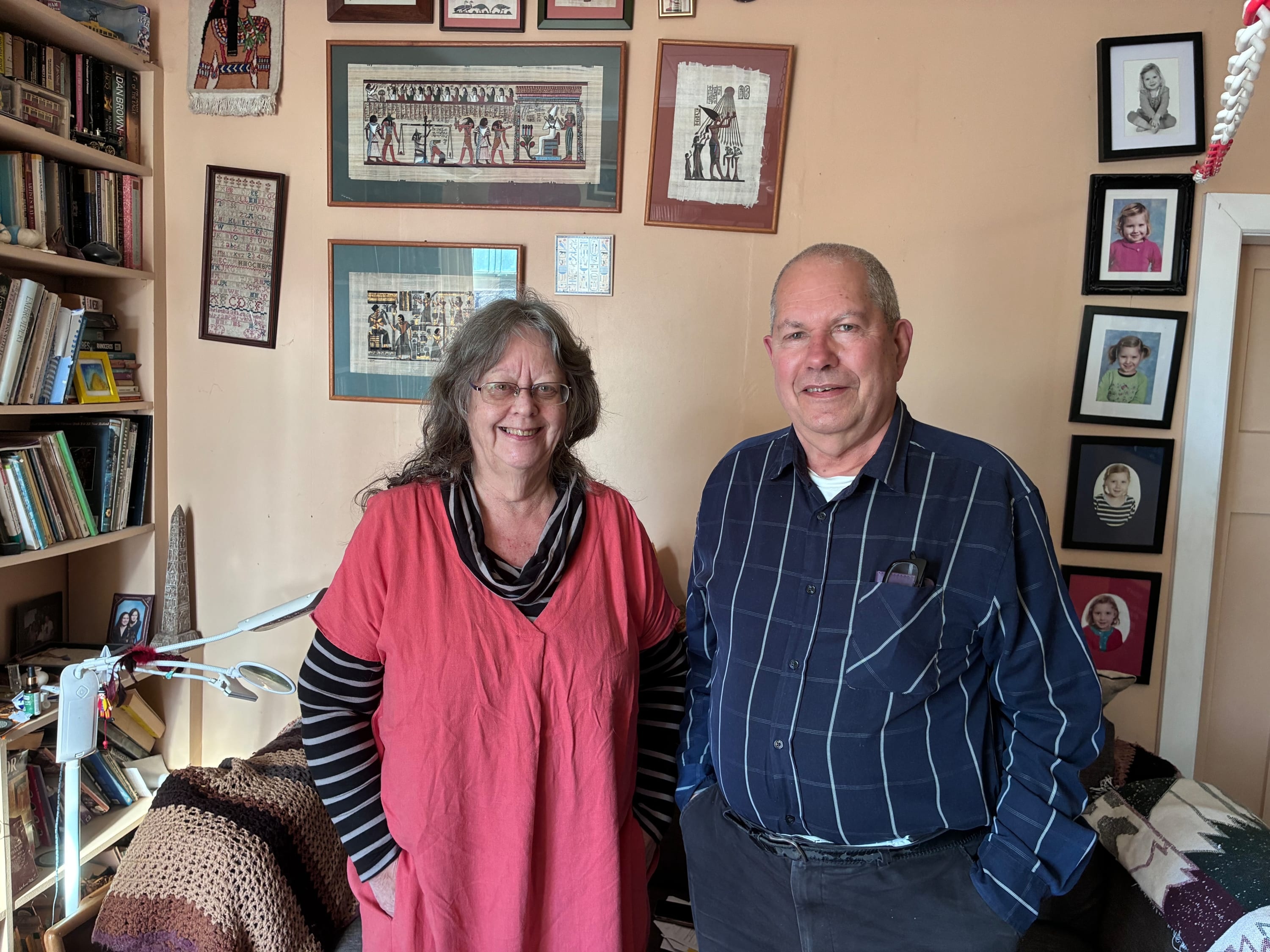 Judy Buchanan and her partner Brent live in Aro Valley