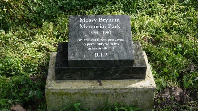 The family was allowed to keep part of the forest where Mossy Bryham's ashes are scattered when the current State Highway 1 was built in the 1990s.